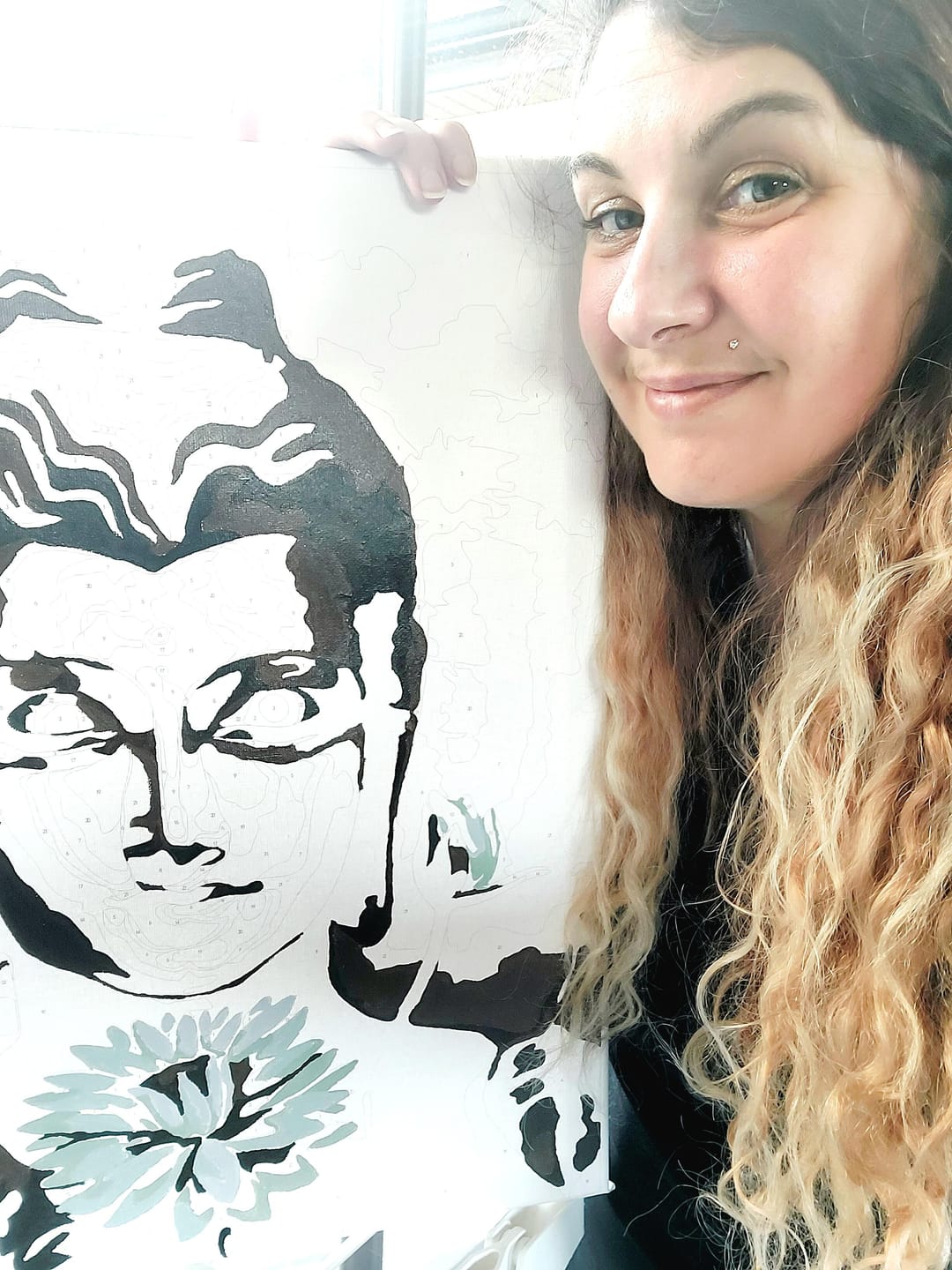 Customer photo review of Visage de Bouddha et fleur de Lotus