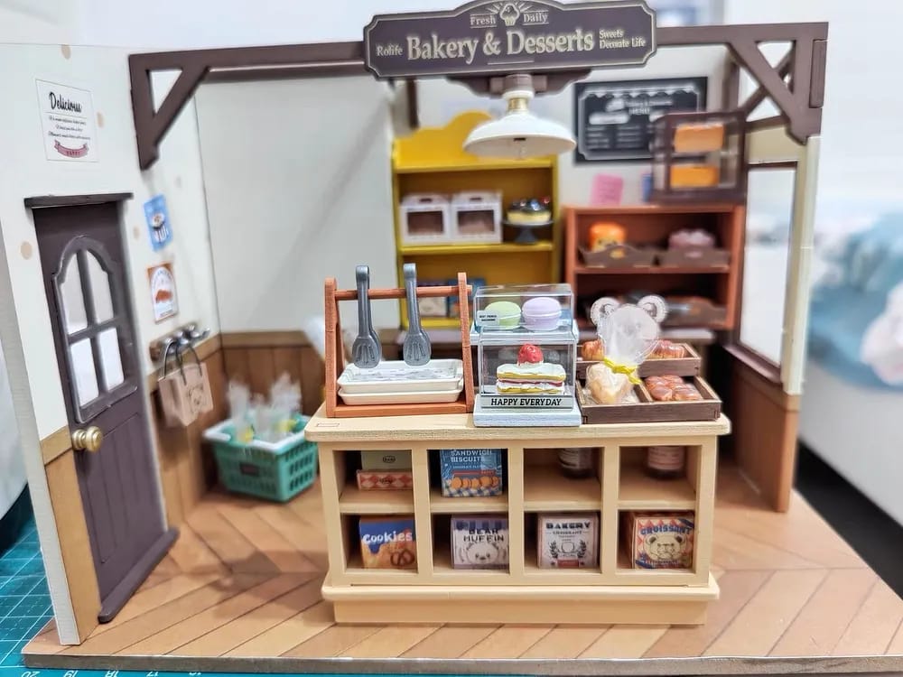 Customer photo review of Maison miniature La Maison de Pâtisserie de Becka