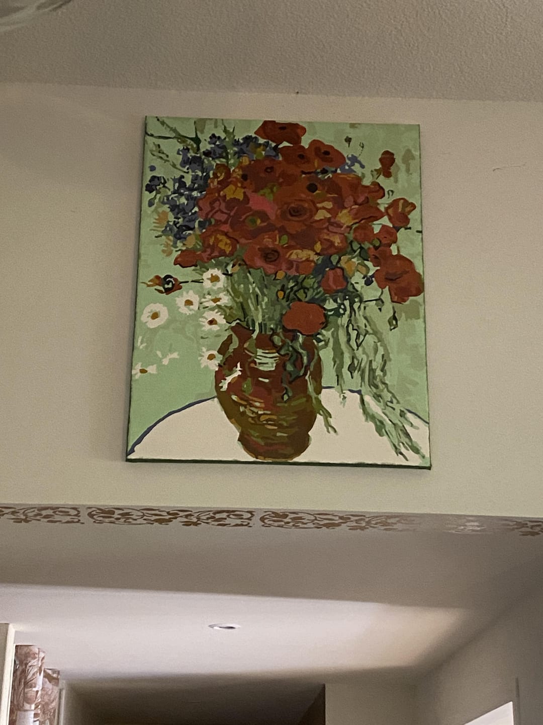 Customer photo review of Van Gogh - Marguerites et coquelicots rouges