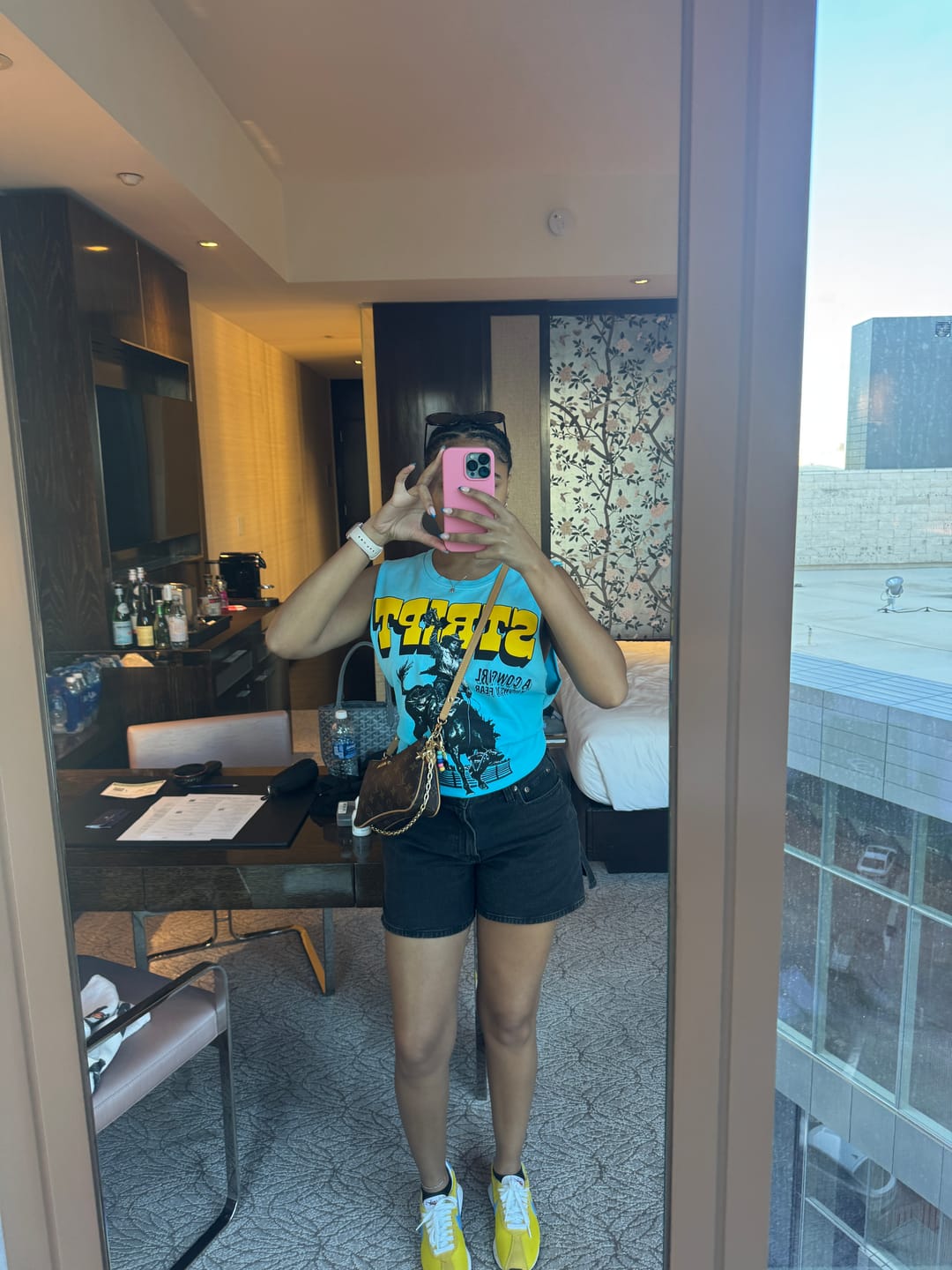 Customer photo review of COWGIRL CUTOFF VINTAGE TEE