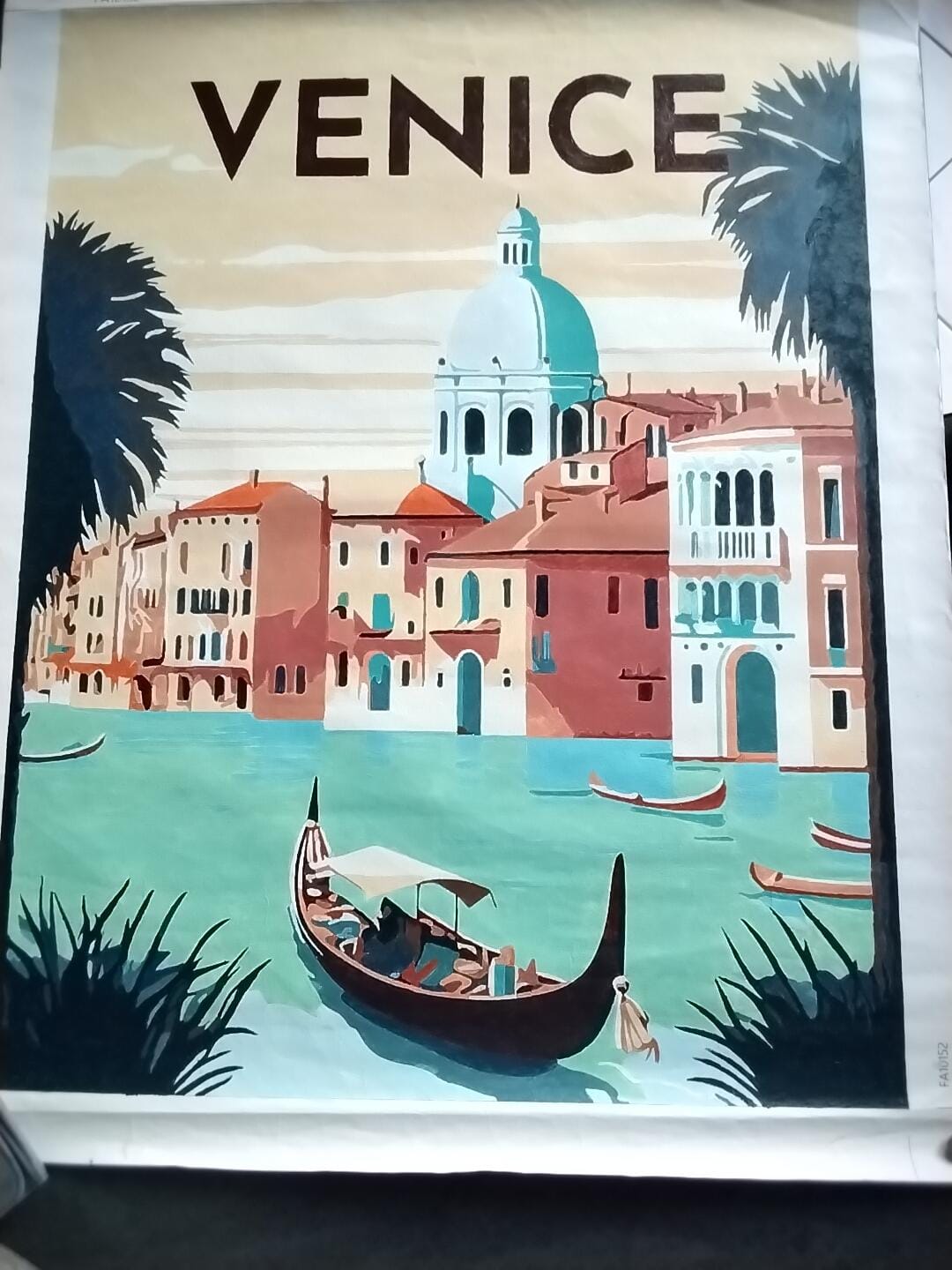 Customer photo review of Affiche Vintage Venise