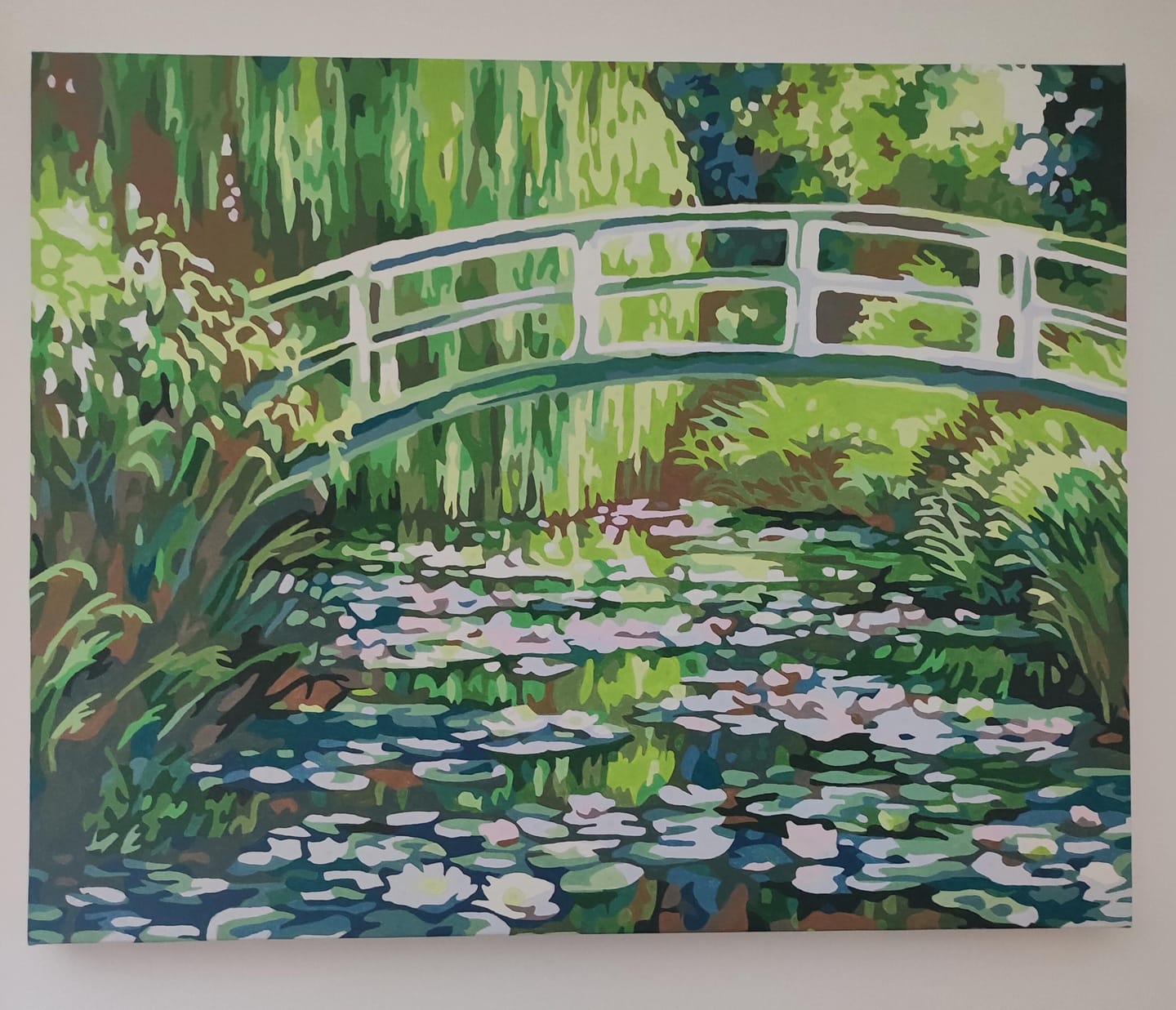 Customer photo review of Le Bassin aux nymphéas Monet