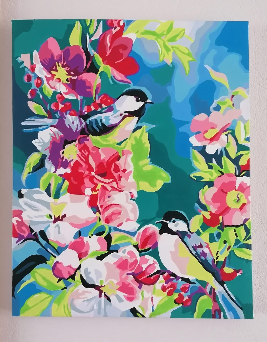 Customer photo review of Jolis oiseaux au Printemps