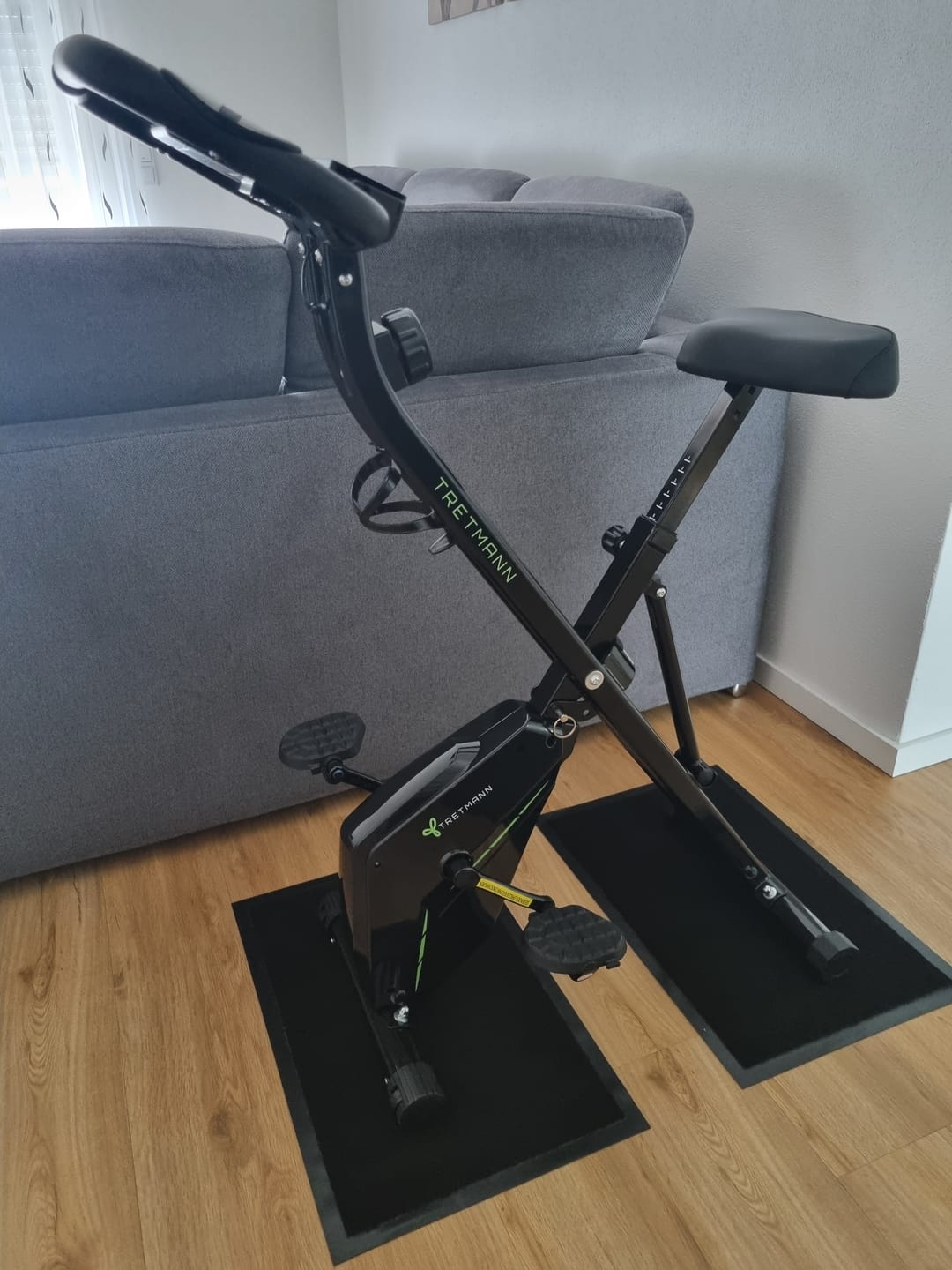Customer photo review of Tretmann HOME - Klappbarer Heimtrainer