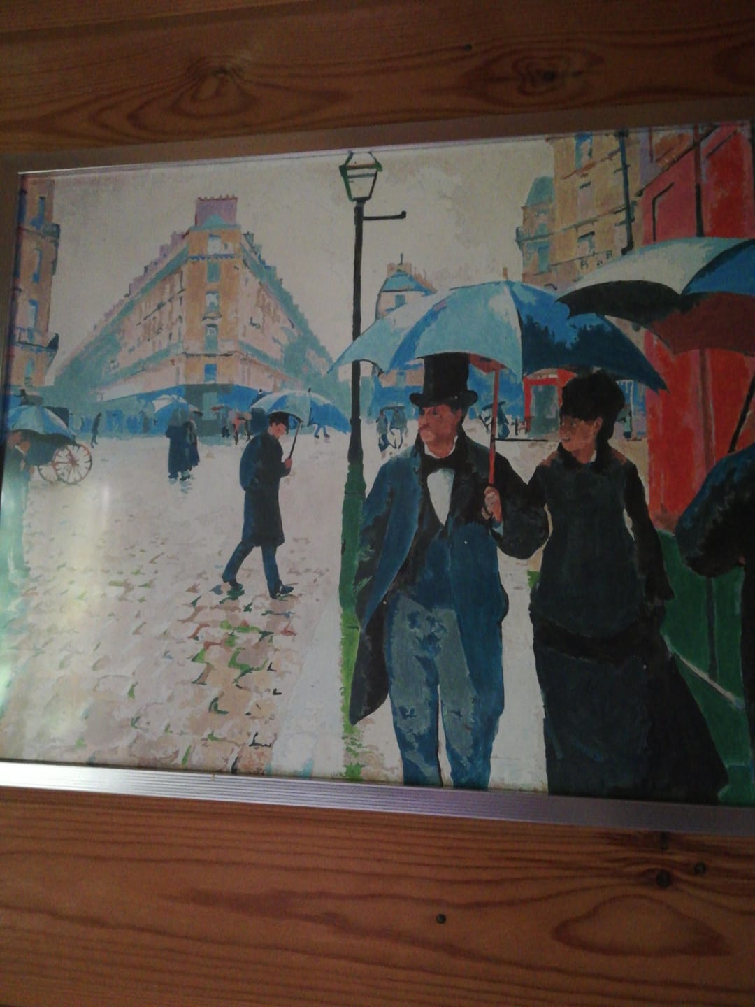 Customer photo review of Rue de Paris, temps de pluie - Gustave Caillebotte