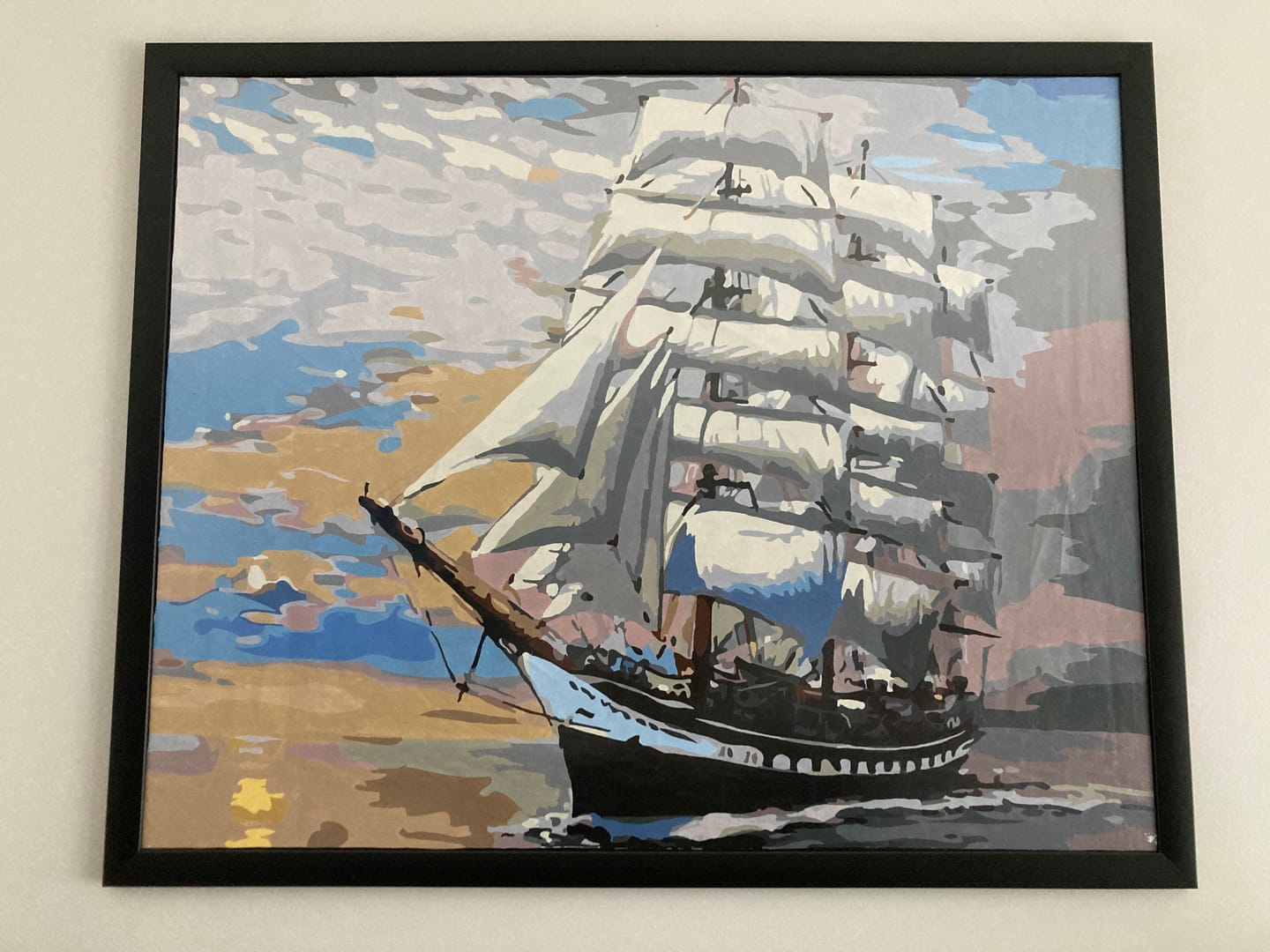 Customer photo review of Voilier Paysage d'Océan