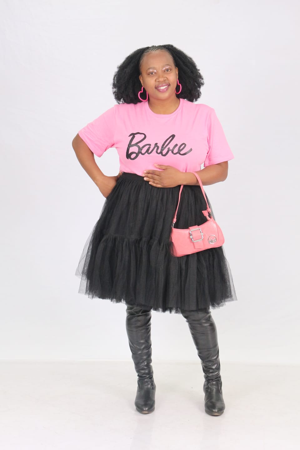Customer photo review of Pink Lily Shoulder Bag