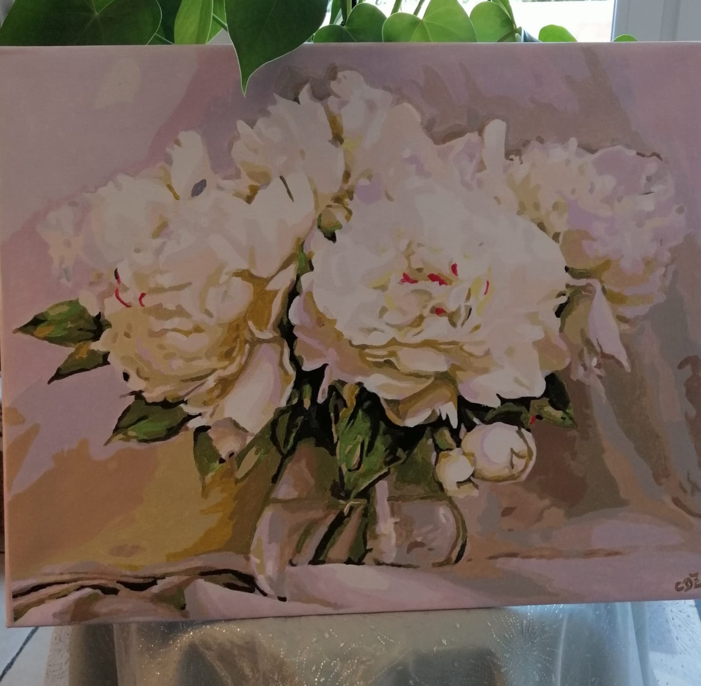 Customer photo review of Pivoines blanches