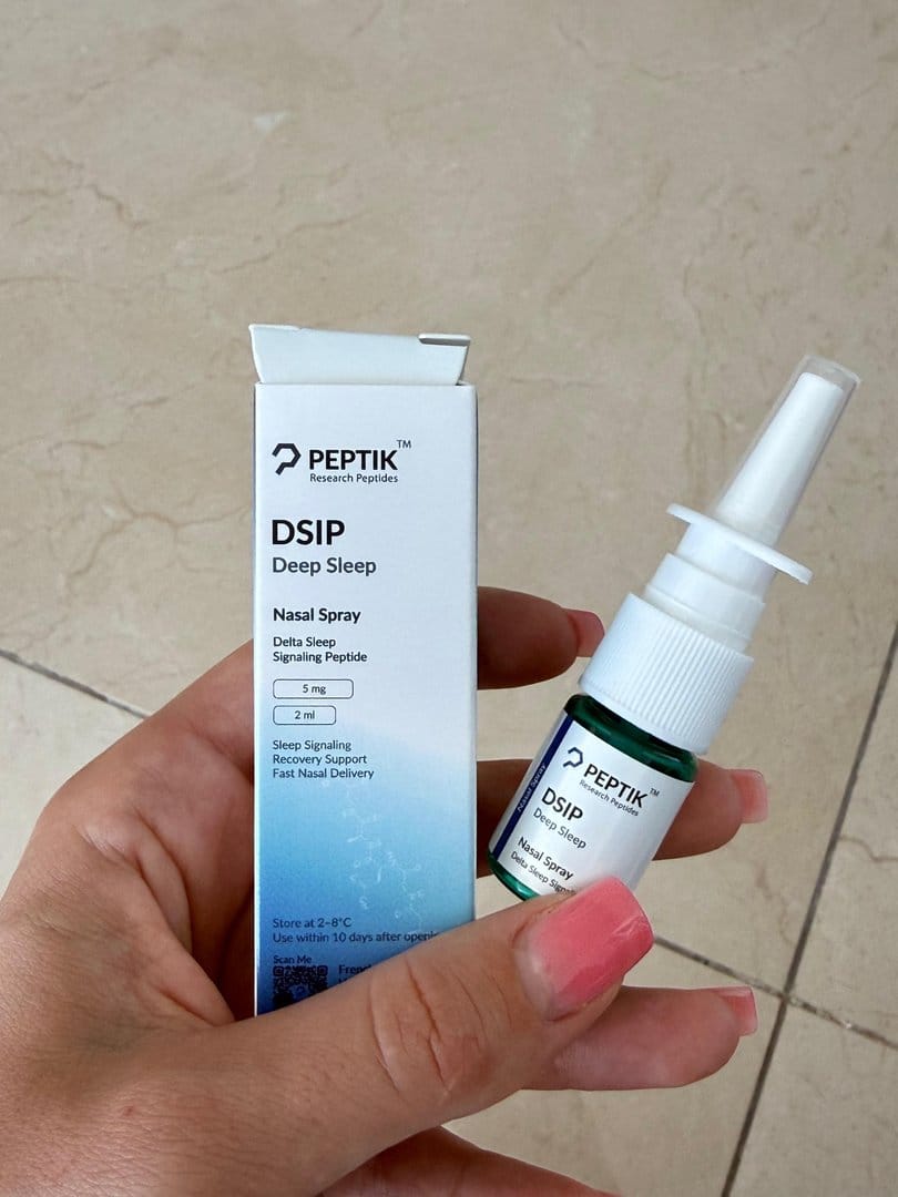Customer photo review of DSIP Nasal Spray
