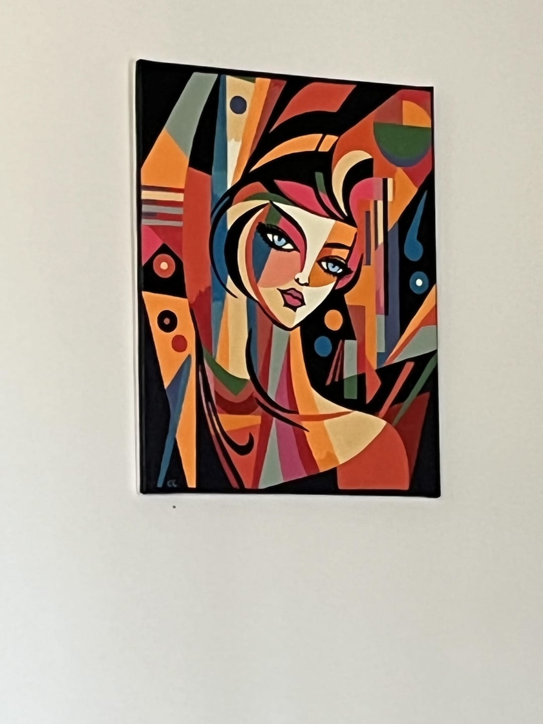Customer photo review of Femme abstraite style Picasso