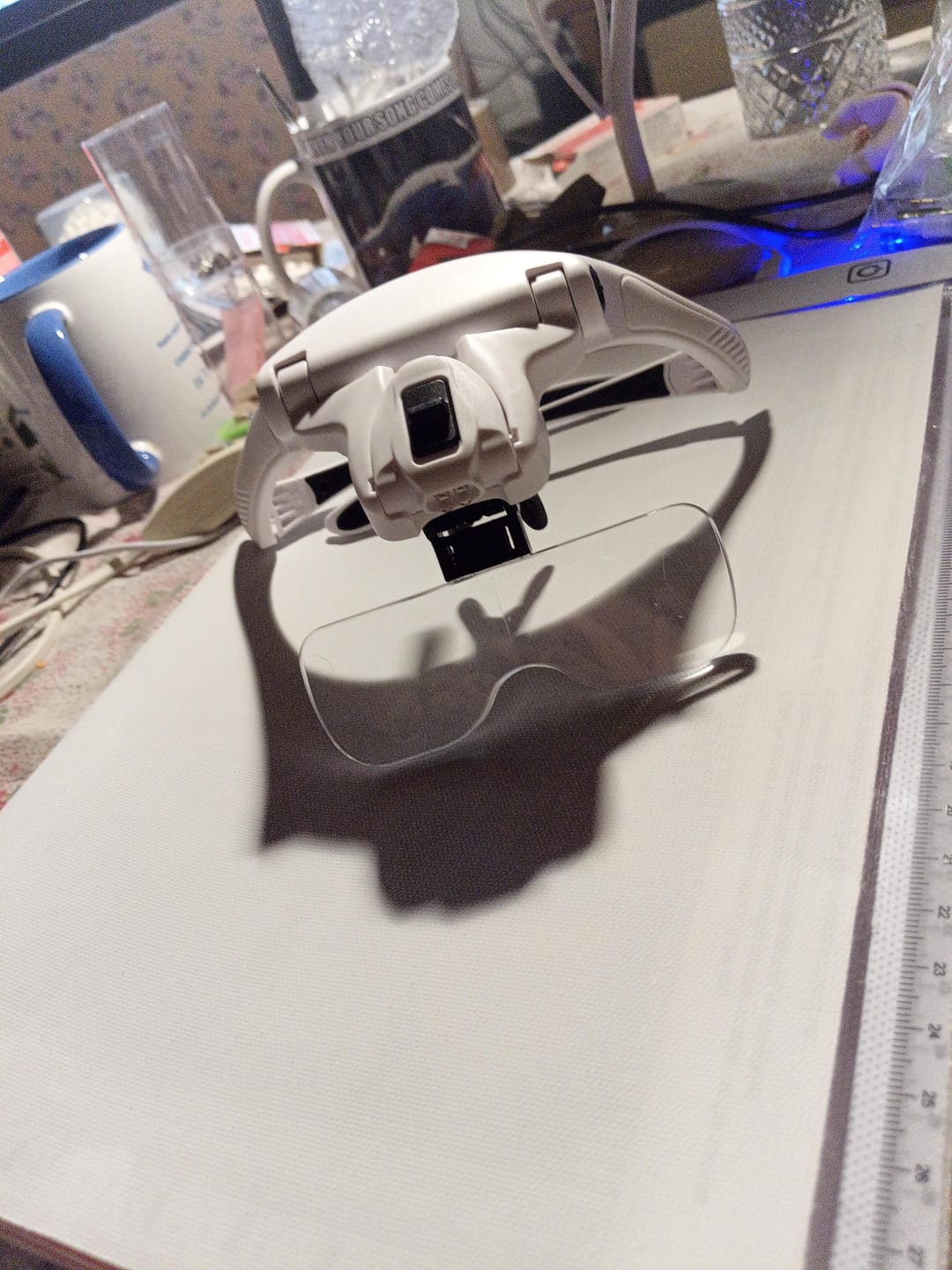 Customer photo review of Lunettes Loupe de Précision avec Lampe LED