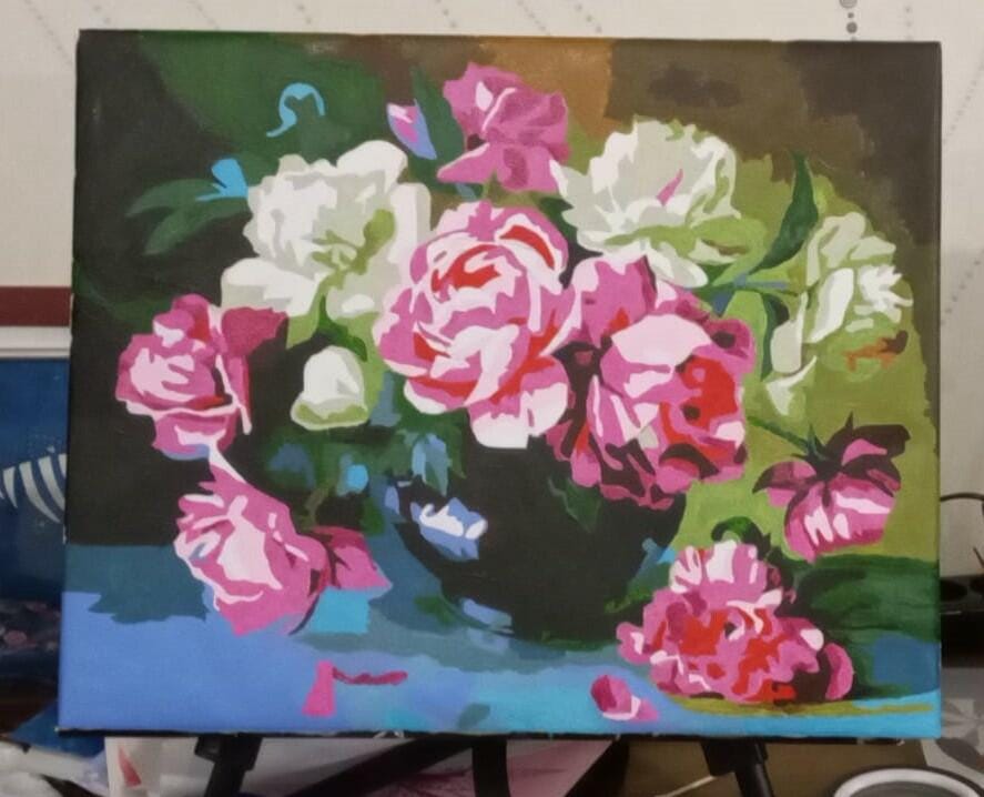 Customer photo review of Pivoines épanouies