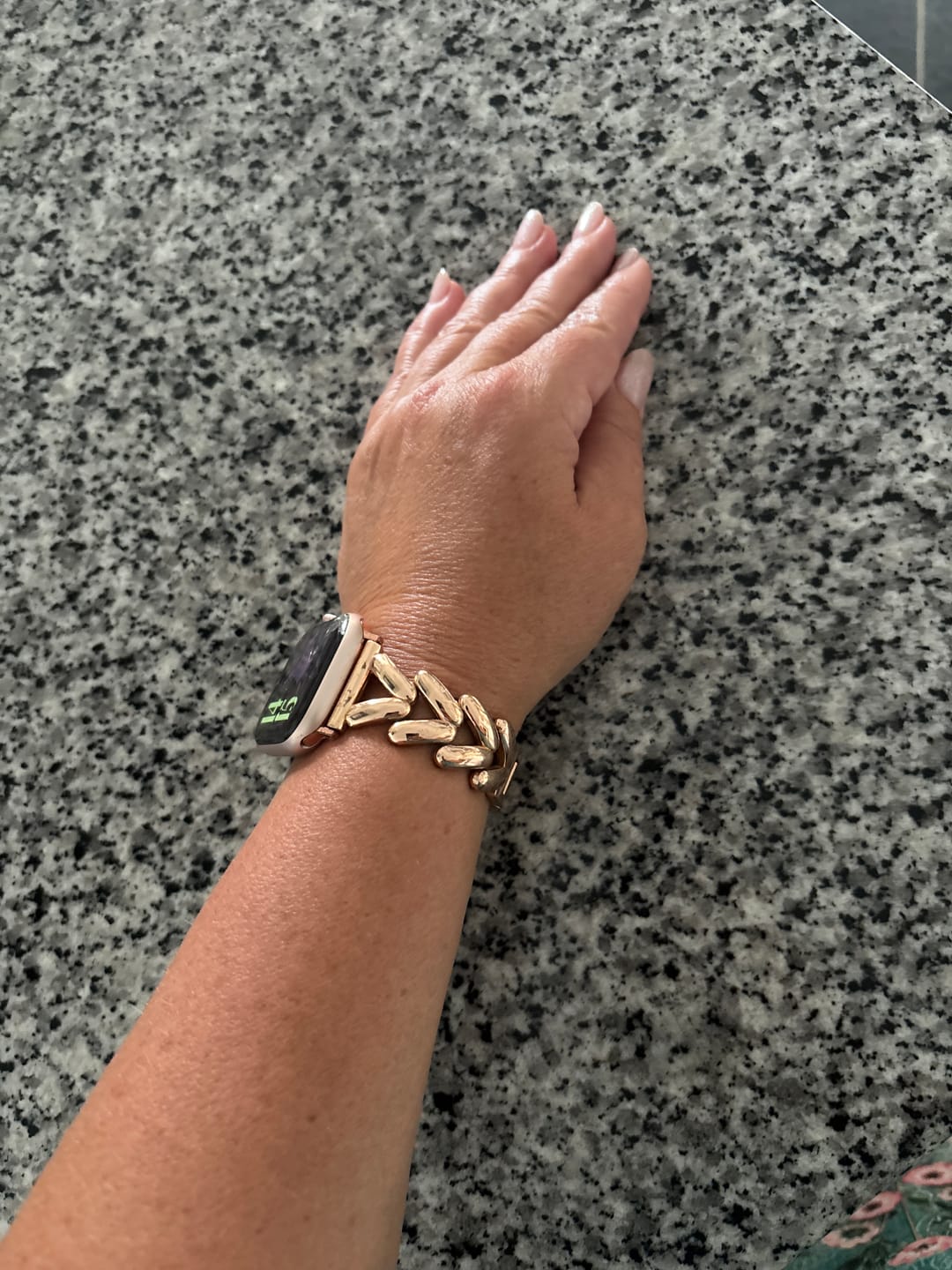 Customer photo review of NEU: Apple Watch Metallarmband "Coco"