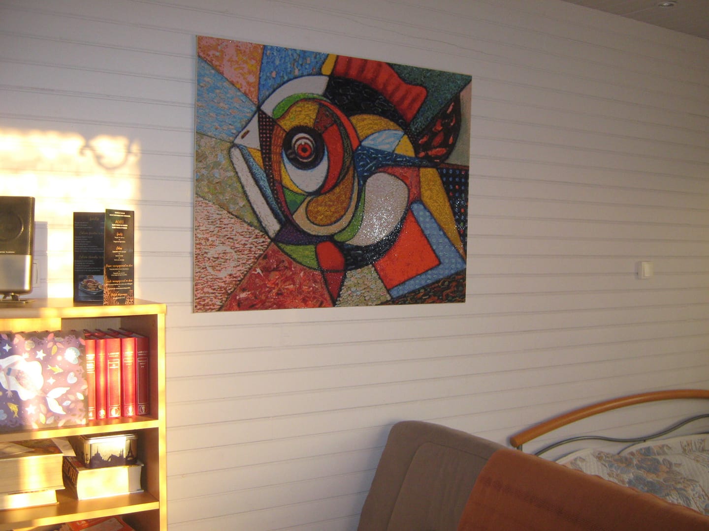 Customer photo review of Broderie Diamant - Poisson Design