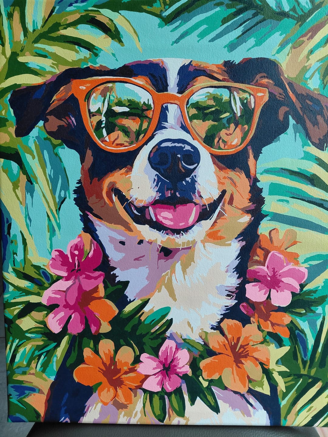 Customer photo review of Chien en vacances