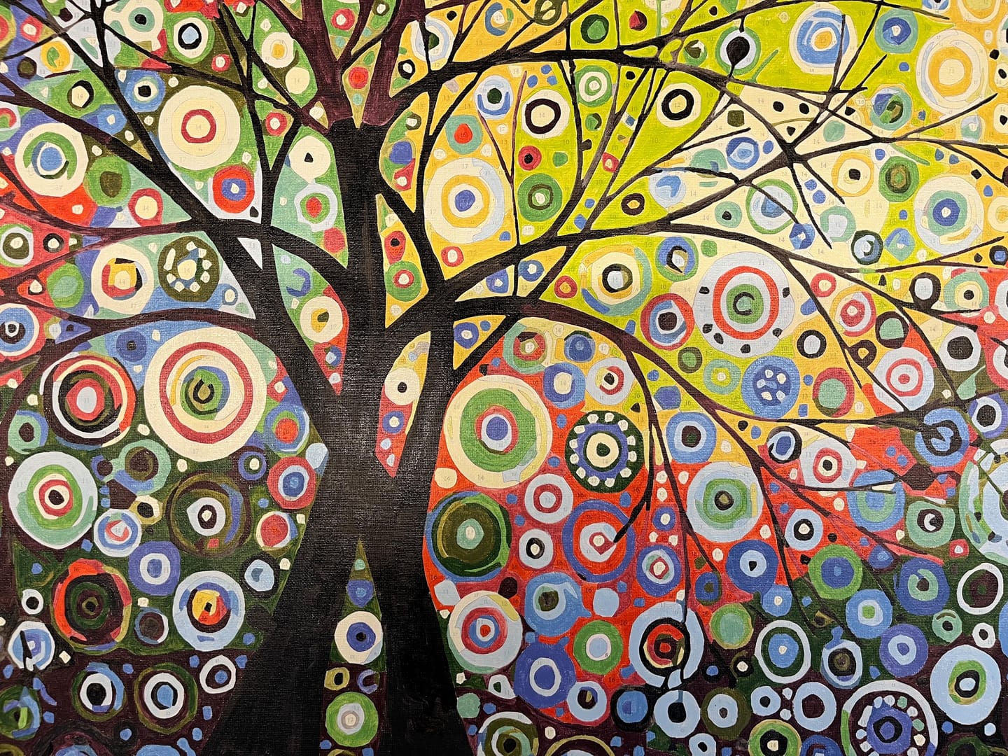Customer photo review of Arbre effet Vitrail