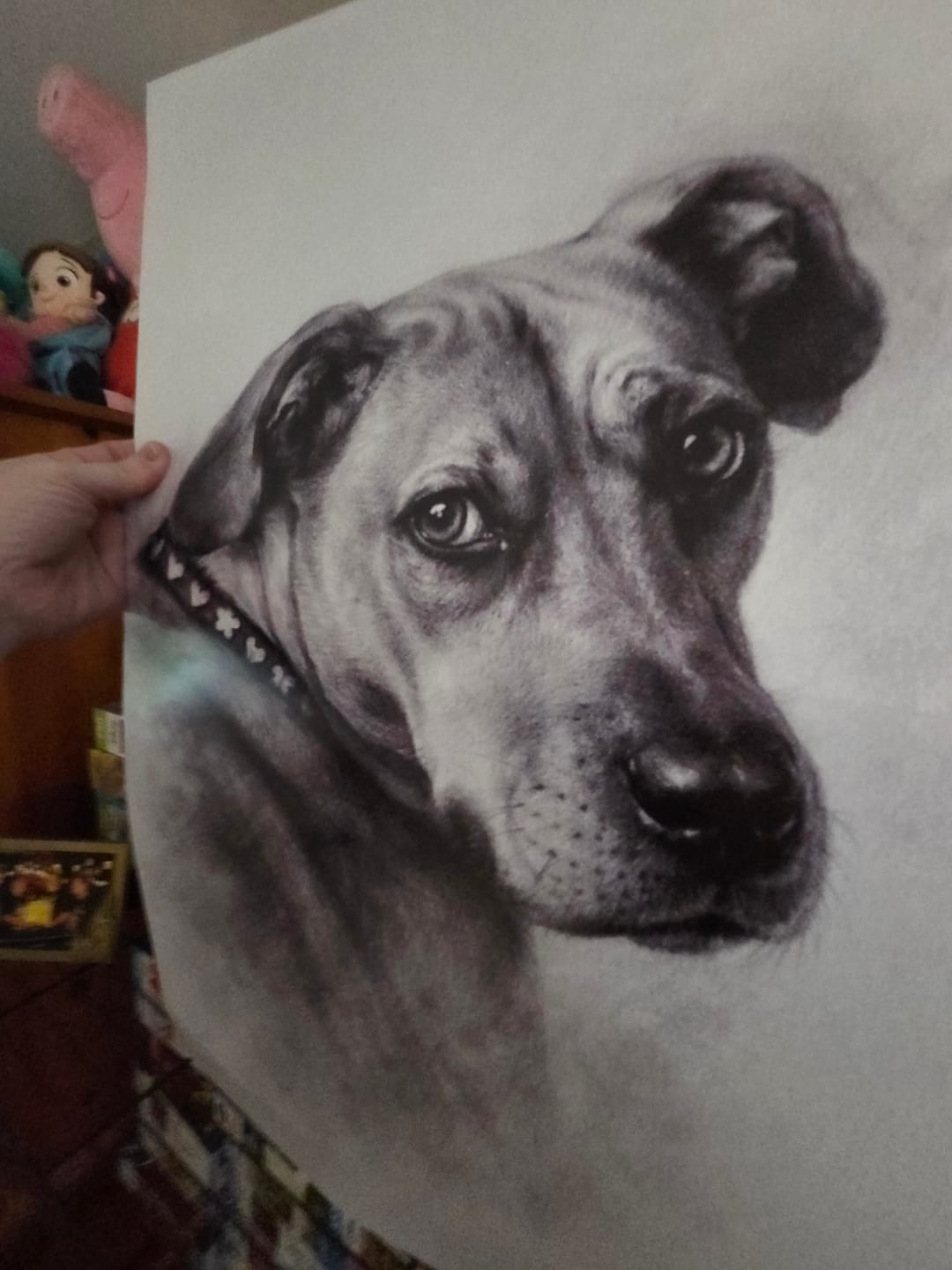 Customer photo review of Charcoal - Personalized Poster
