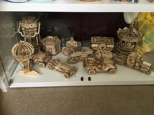 Customer photo review of Puzzle 3D Moto de type cruiser