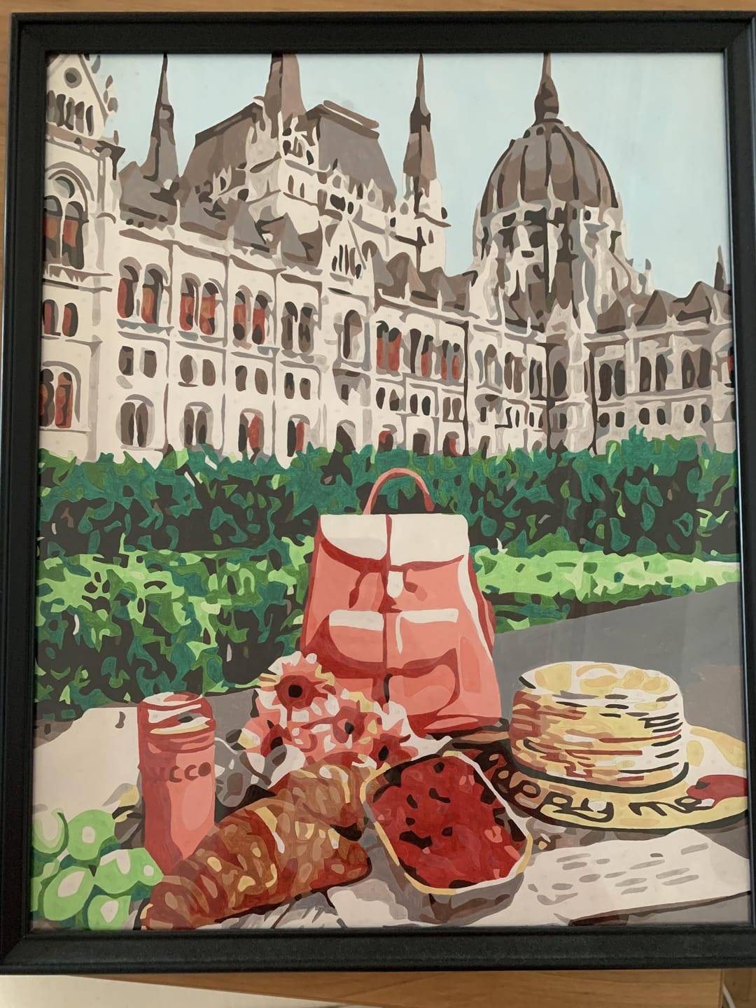 Customer photo review of Petit-déjeuner et vue sur le château