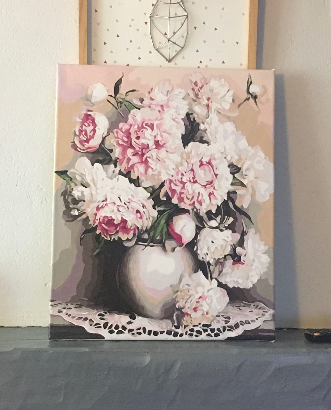 Customer photo review of Vase de Pivoines