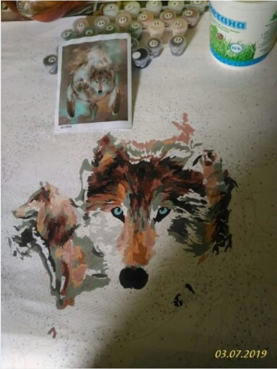 Customer photo review of Loups et Plumes