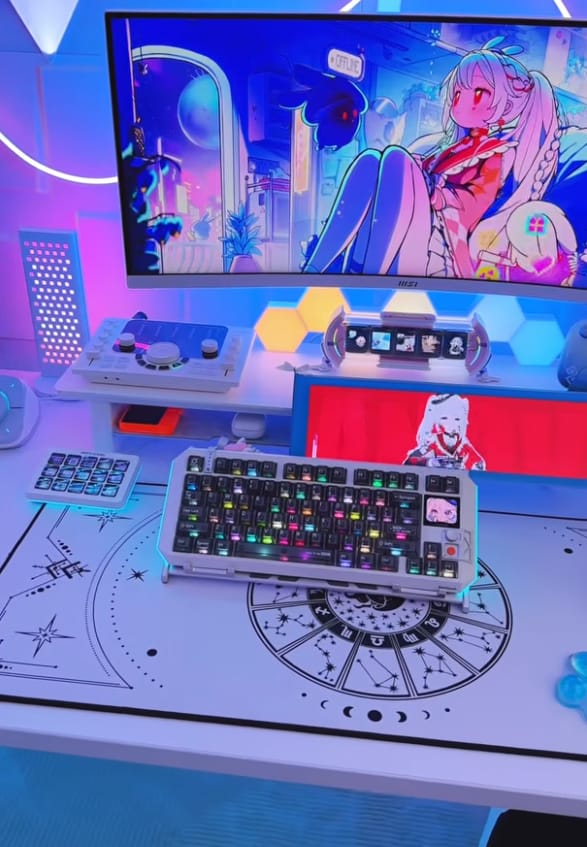 Customer photo review of Centauri60/80 Hall Effect Gaming Keyboard