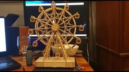 Customer photo review of Puzzle 3D Boîte à musique Grande roue