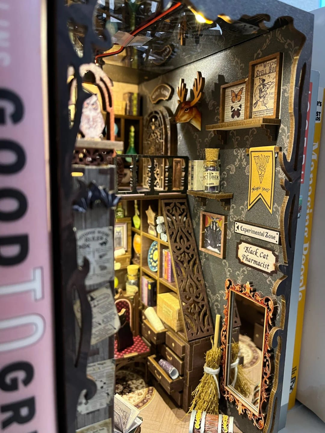 Customer photo review of Book Nook - Le Pharmacien Magique