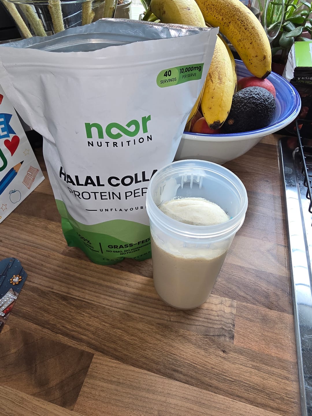 Customer photo review of Halal Collagen Powder