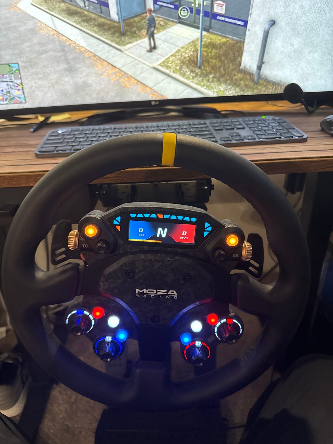 Customer photo review of MOZA CS Pro Steering Wheel