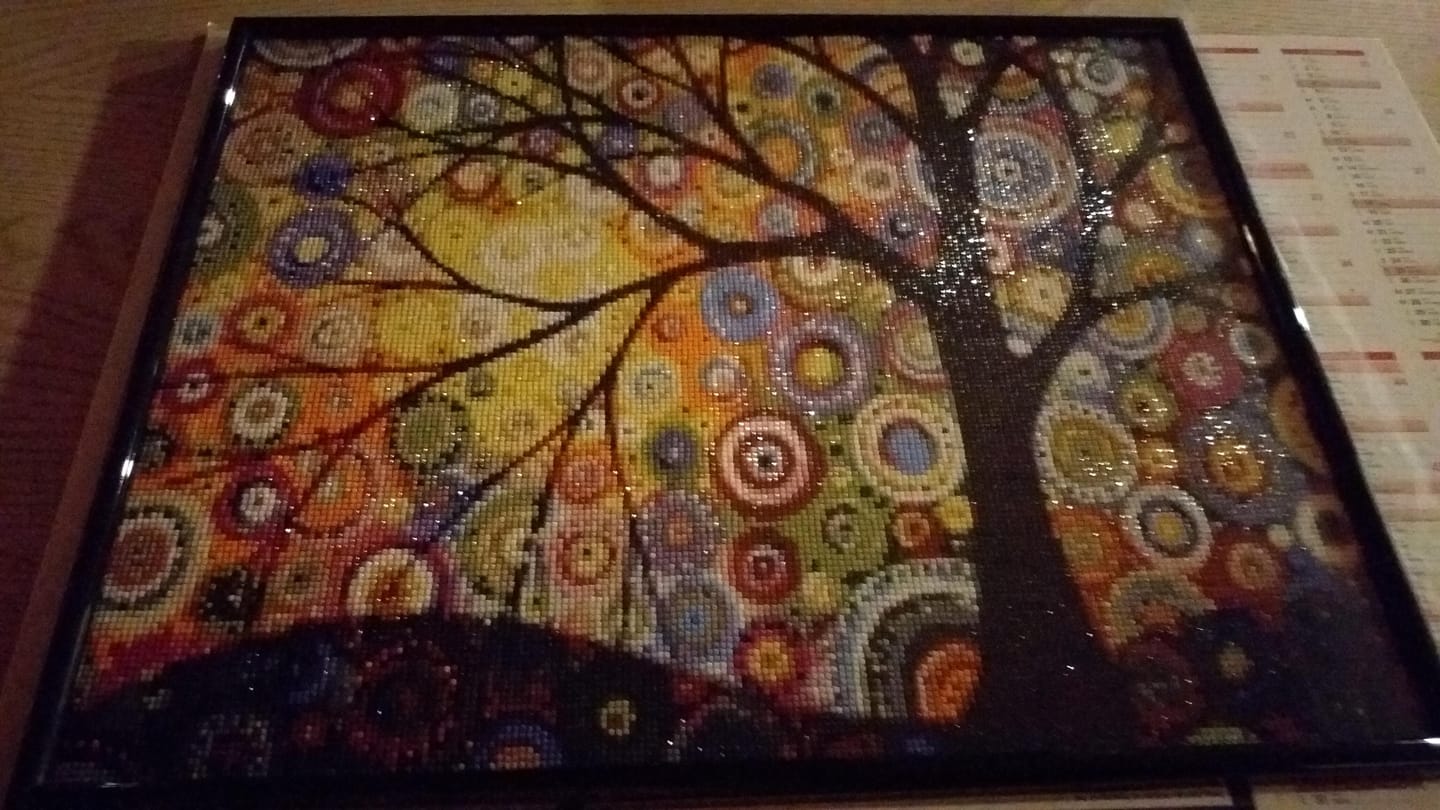 Customer photo review of Broderie Diamant - Arbre de Vie