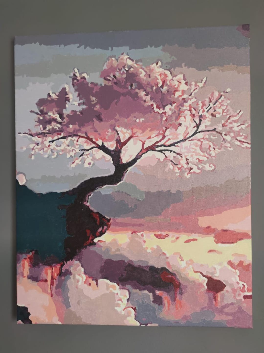 Customer photo review of Arbre rose et Nuages