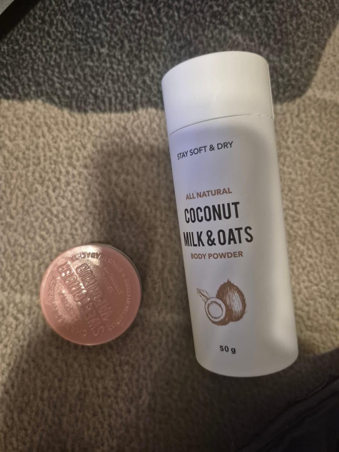 Customer photo review of Extra Strength Sweet Ginger Vapor Rub [Compact]