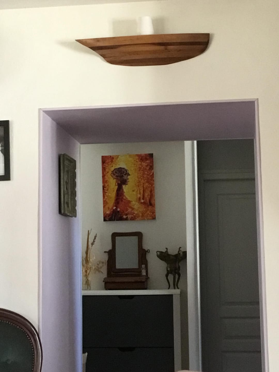 Customer photo review of Forêt d'Automne et Femme au Parapluie