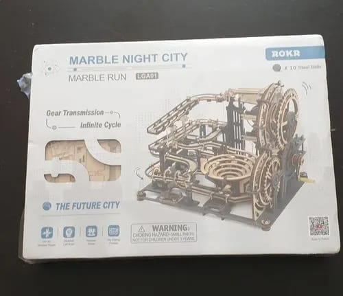 Customer photo review of Puzzle 3D Ville de Nuit en Marbre