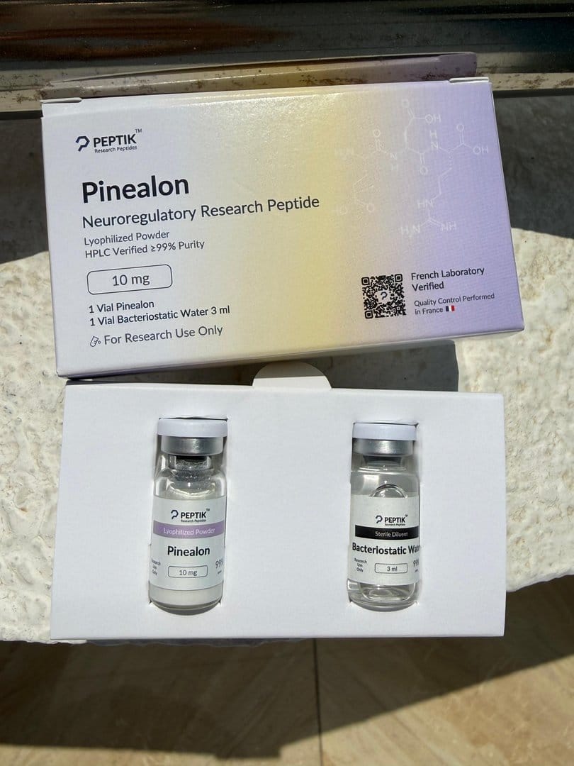 Customer photo review of Pinealon Lyophilized Vial + Sterile Water