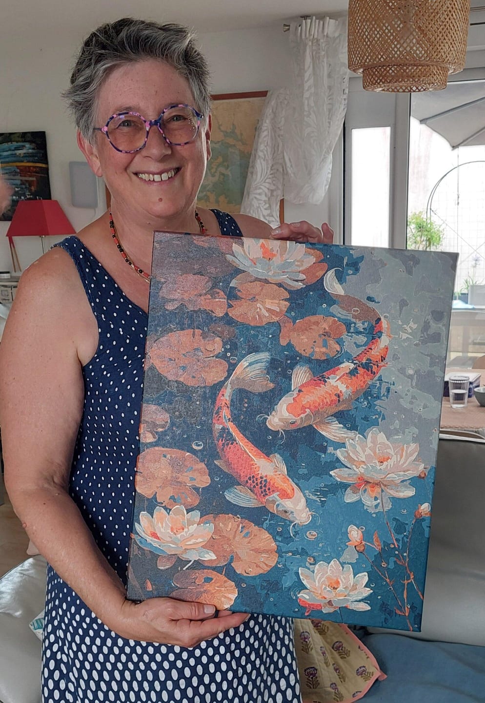 Customer photo review of Carpe Koï Vintage et Fleurs
