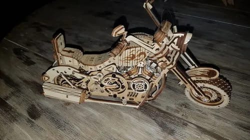 Customer photo review of Puzzle 3D Moto de type cruiser