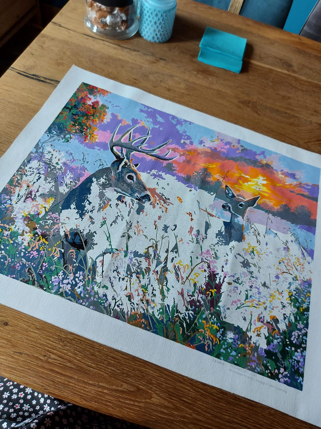 Customer photo review of Couple de cerfs