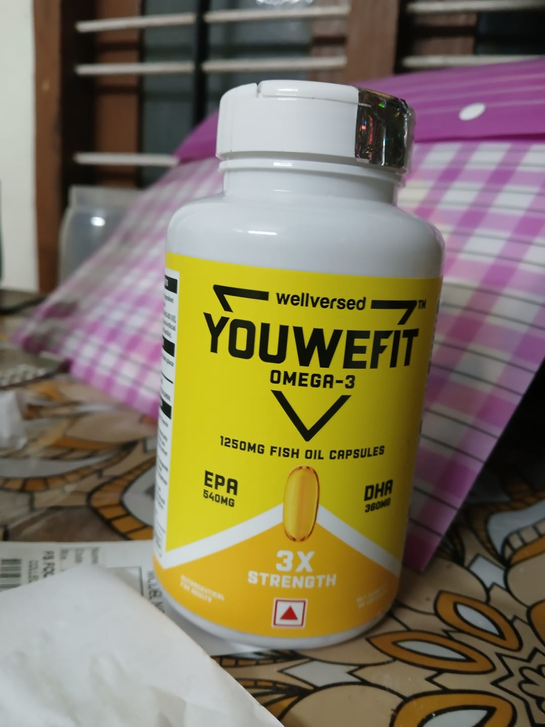 Customer photo review of YouWeFit Omega-3 Fish Oil (90 Capsules), 1250mg