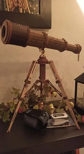 Customer photo review of Puzzle 3D Télescope monoculaire