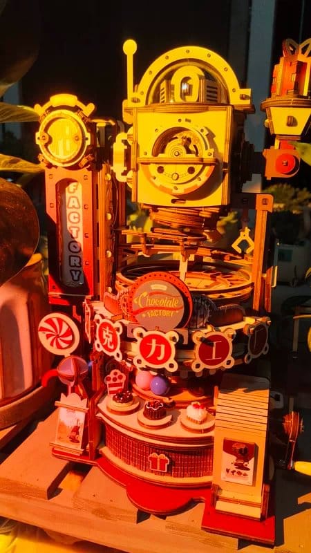 Customer photo review of Puzzle 3D Usine de Chocolat Marbre