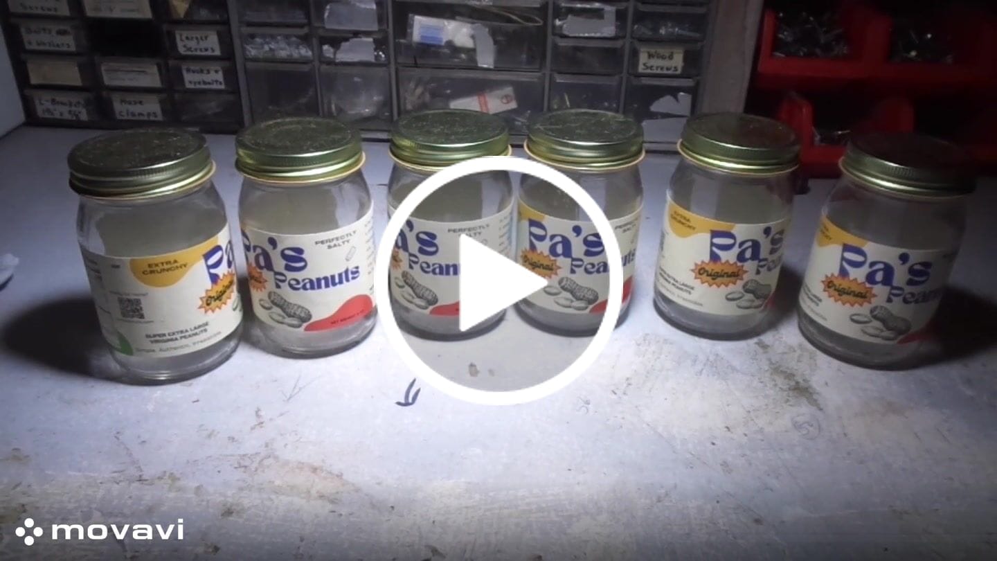 Customer video review of Pa's Peanuts