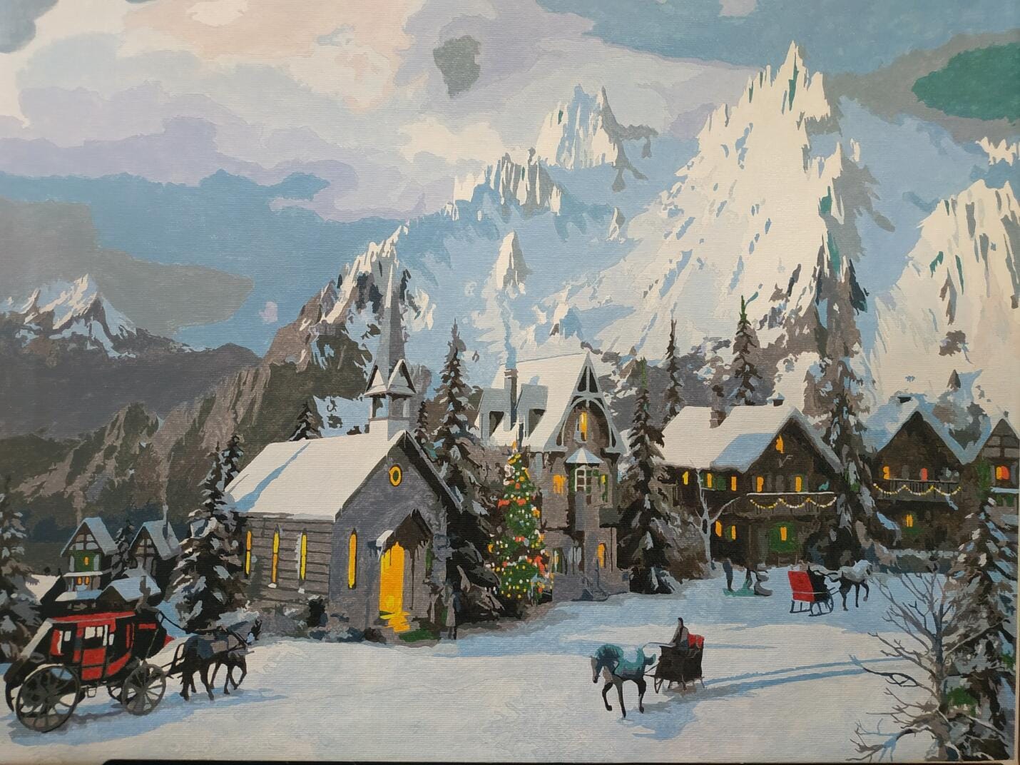 Customer photo review of Noël dans les Alpes