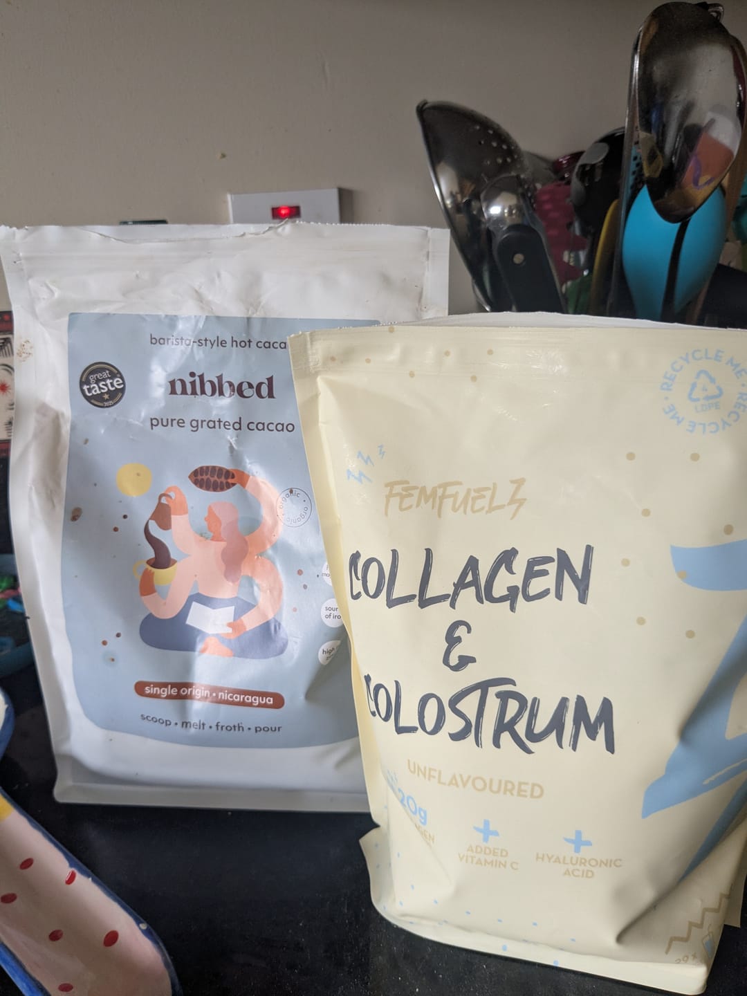 Customer photo review of Collagen & Colostrum