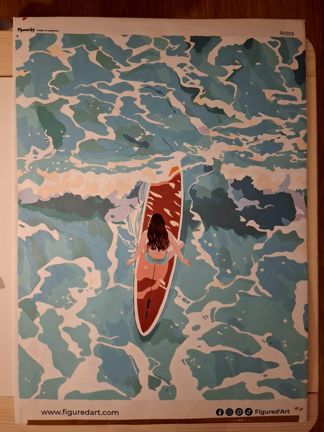 Customer photo review of Fille parmi les vagues