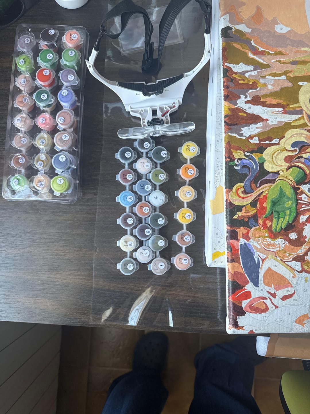 Customer photo review of Lunettes Loupe de Précision avec Lampe LED