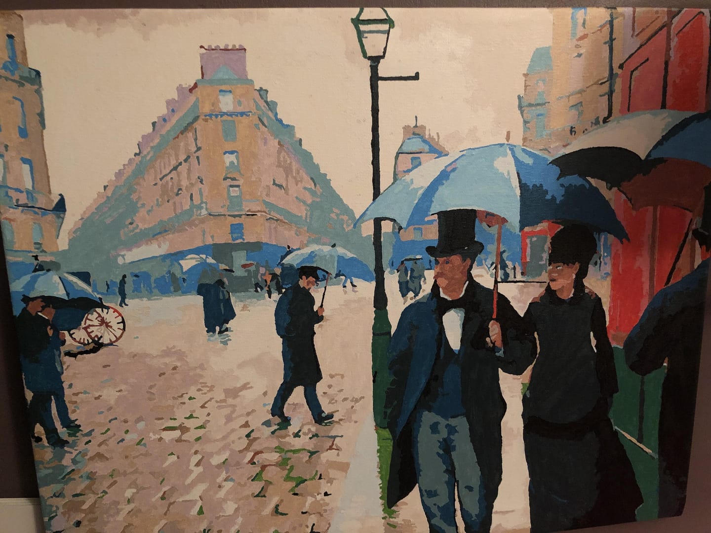 Customer photo review of Rue de Paris, temps de pluie - Gustave Caillebotte
