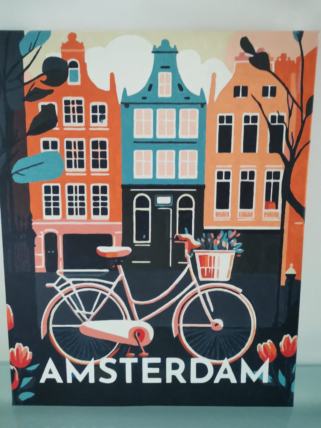 Customer photo review of Affiche Vintage Amsterdam