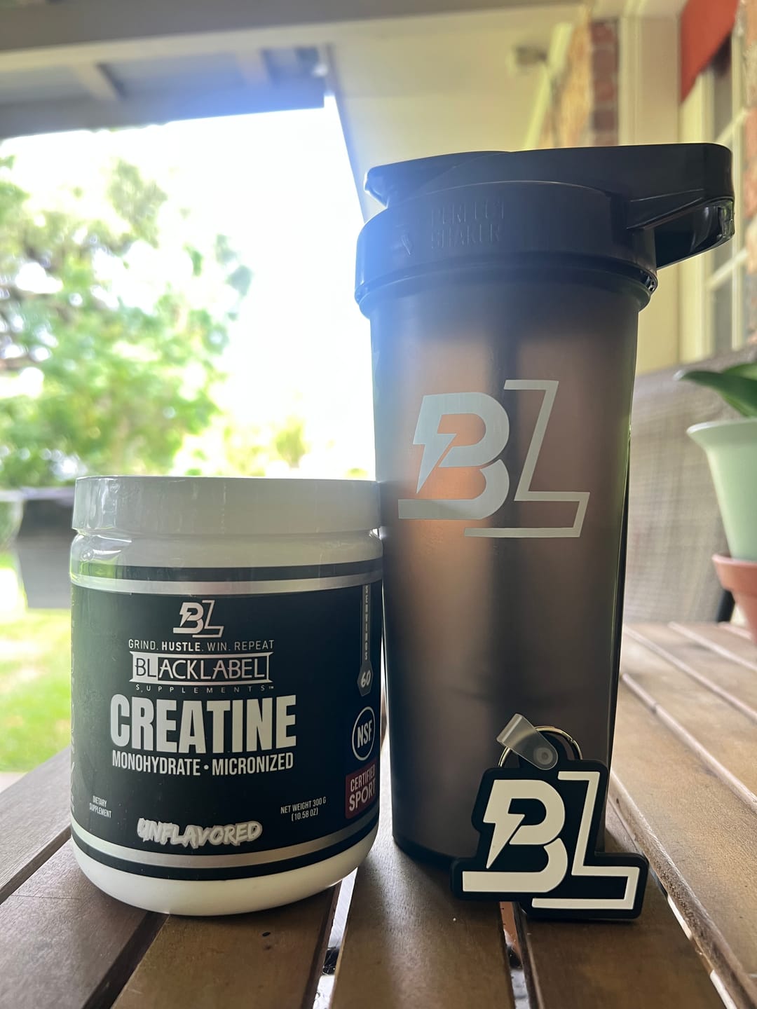 Customer photo review of CREATINE MONOHYDRATE